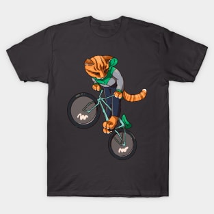 cat cyclist T-Shirt